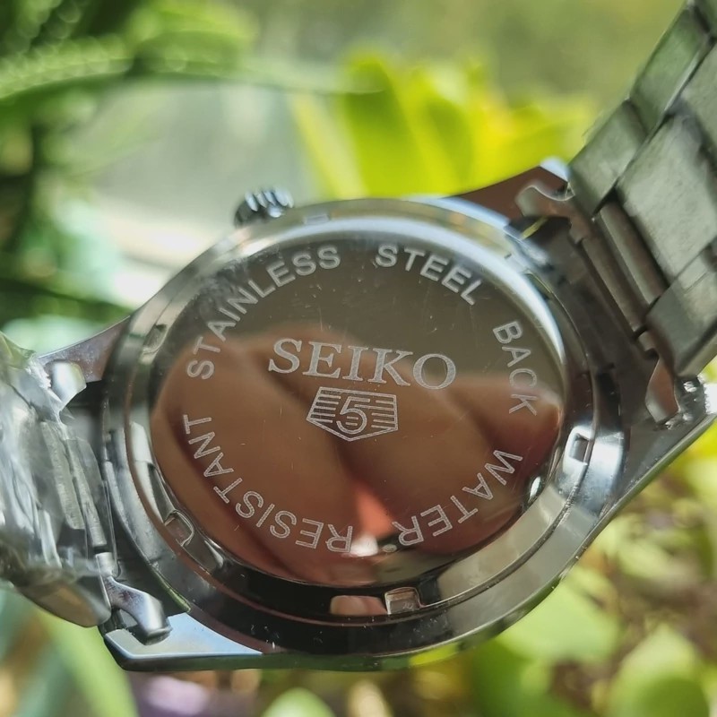 ساعت مچی مردانه سیکو مدل SEIKO 5 صفحه سبز