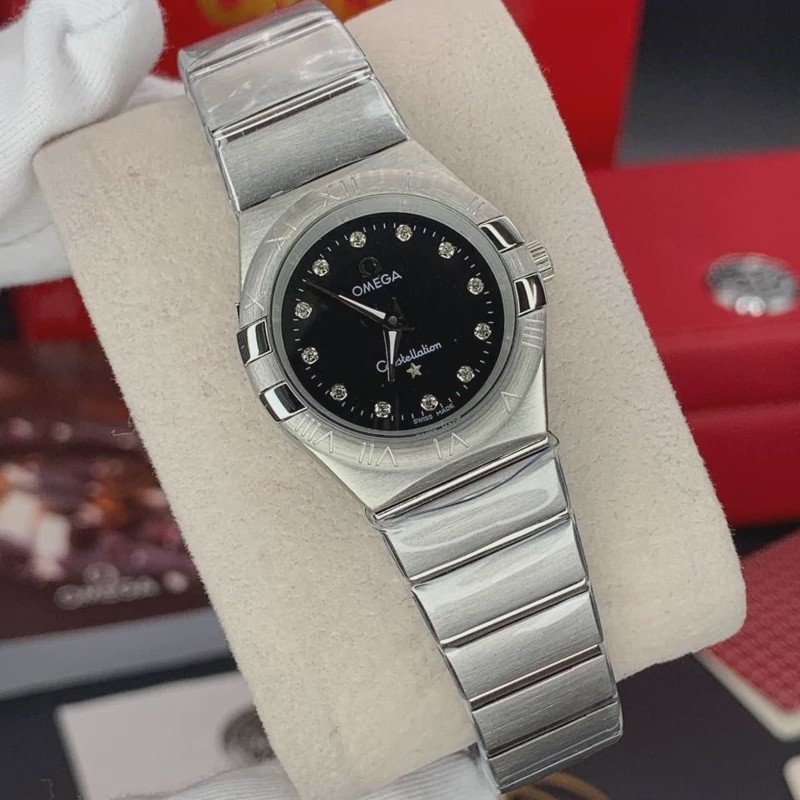 ساعت زنانه امگا کانسلیشن Omega Constellation مستر کوالیتی.رنگ ثابت کد 24