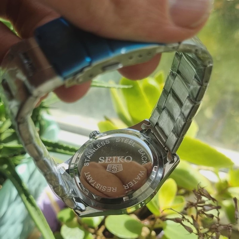 ساعت مچی مردانه سیکو مدل SEIKO 5 صفحه سبز