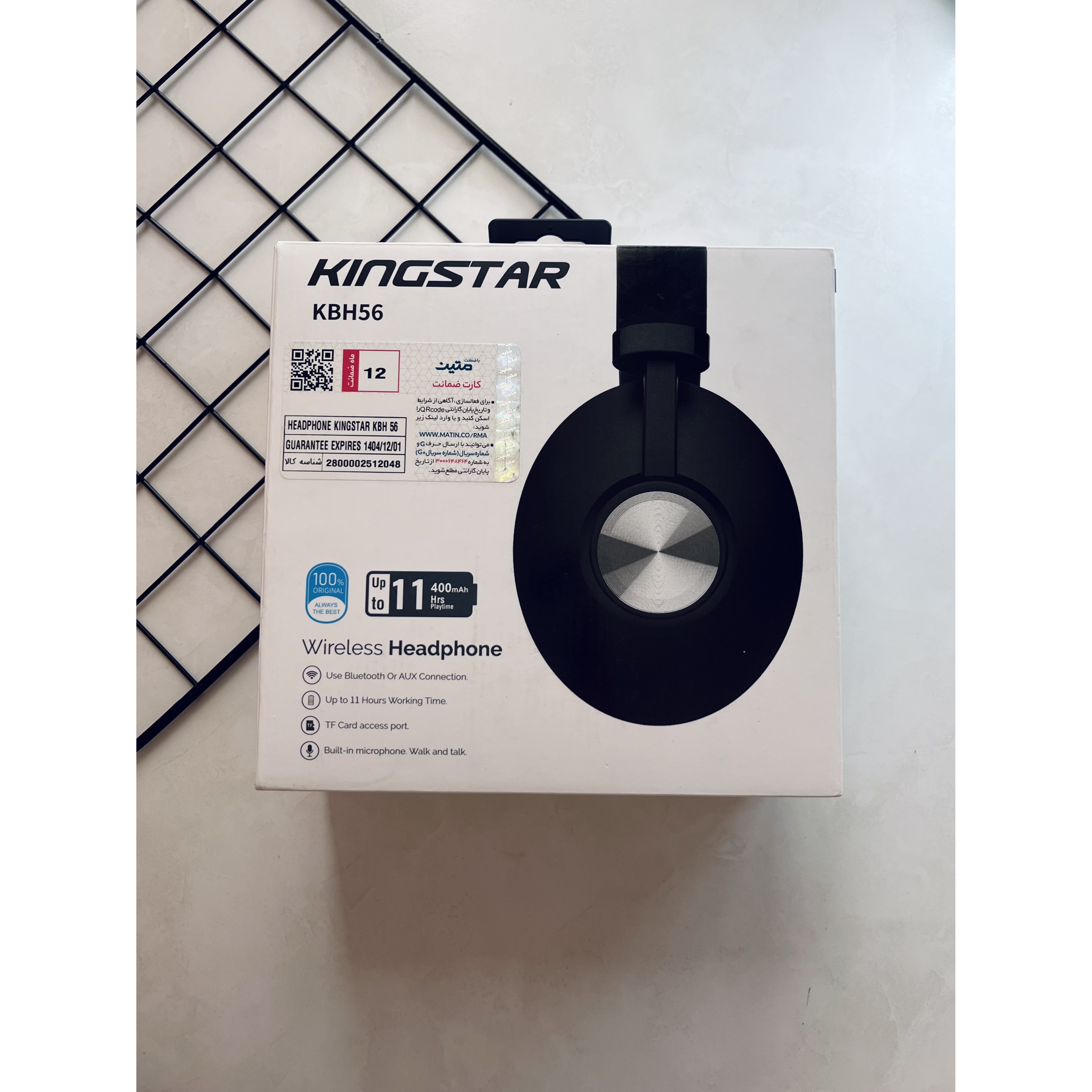 هدفون بی سیم کینگ استار مدل KBH56