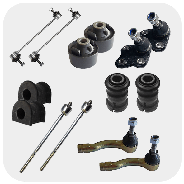 کیت کامل جلوبندی لیفان X70 (14 عددی) کیفیت OEM شرکتی گارانتی 1 ساله