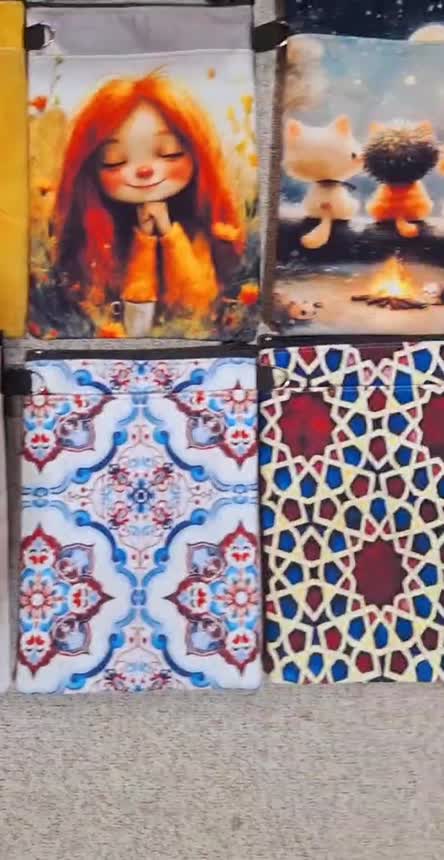 کیف دوشی مخمل 