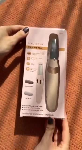 سوهان و سنگ پا شارژی اورجینال پاهای ابریشمی، بدون خروج از خانه.