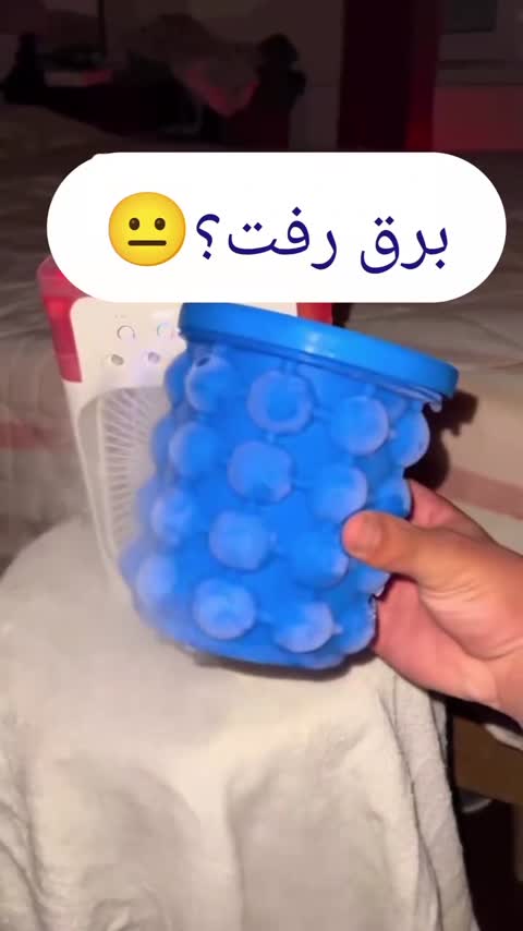 پنکه شارژی مدل مه پاش LED دار YT M 2052 ظرفیت 3600 میلی آمپر ساعت