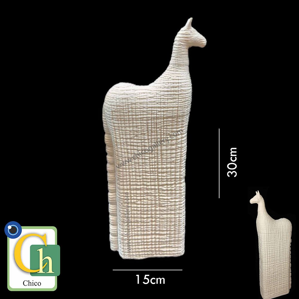 پلیاستر دکوری اسب شالدار B