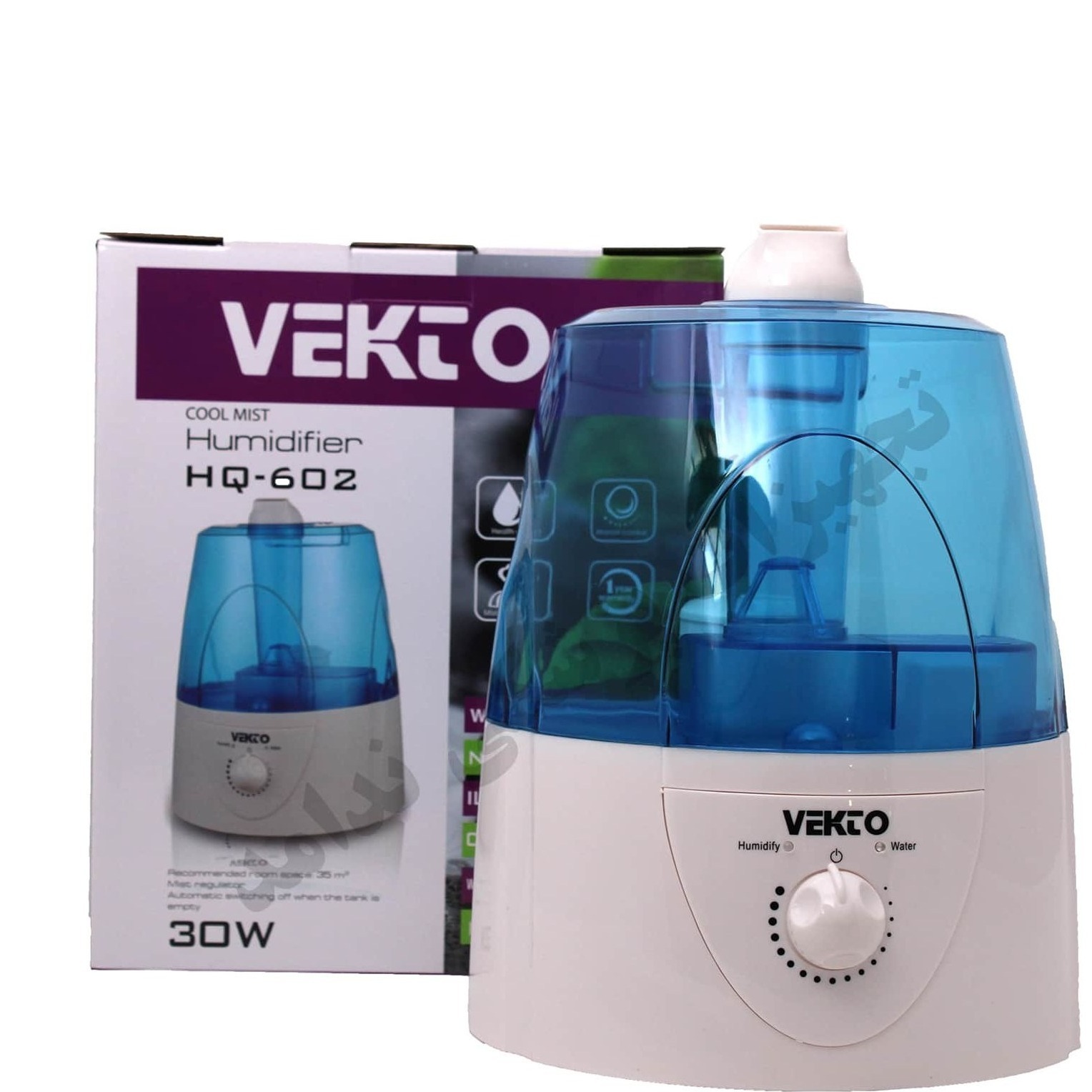  دستگاه بخور سرد وکتو مدل HQ 602 ا Vekto HQ-602 Cold Humidifier