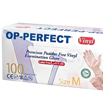 دستکش معاینه وینیل اپی پرفکت