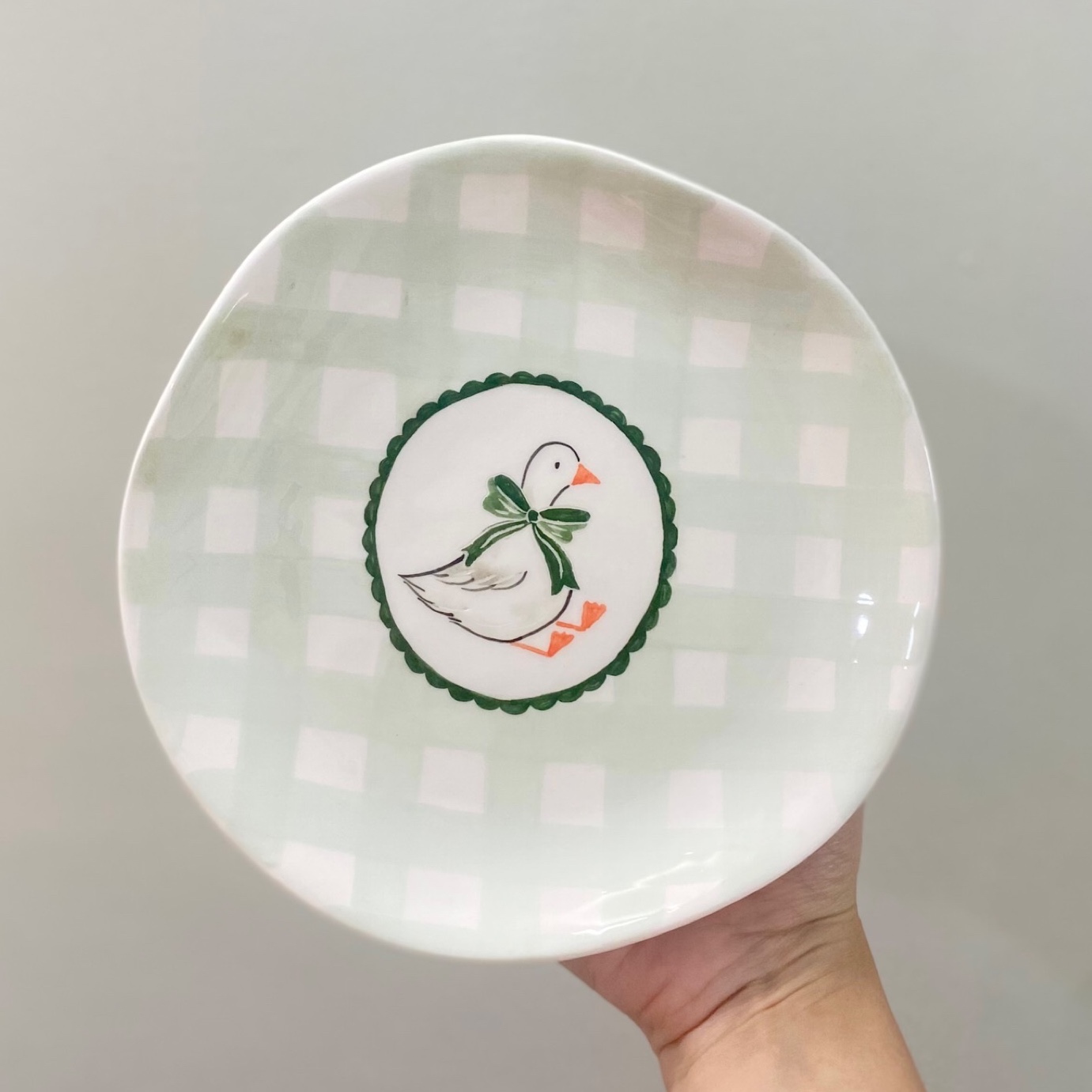 پیش دستی اردک دفرمه