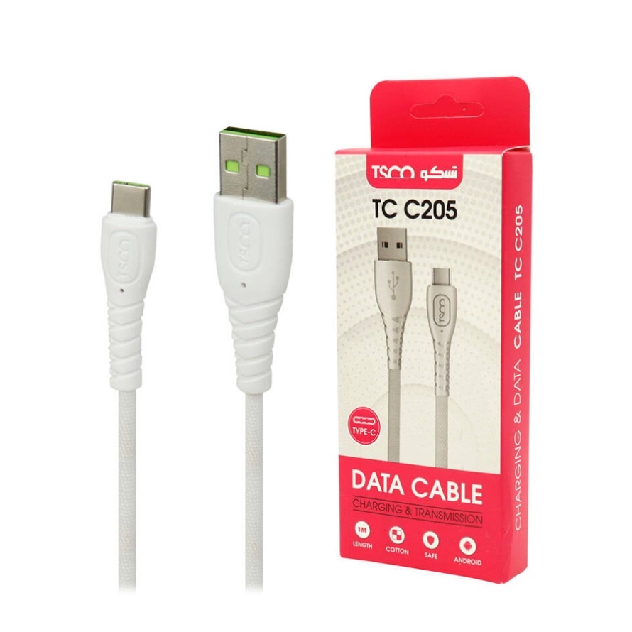 کابل تایپ سی tcc205 تسکو