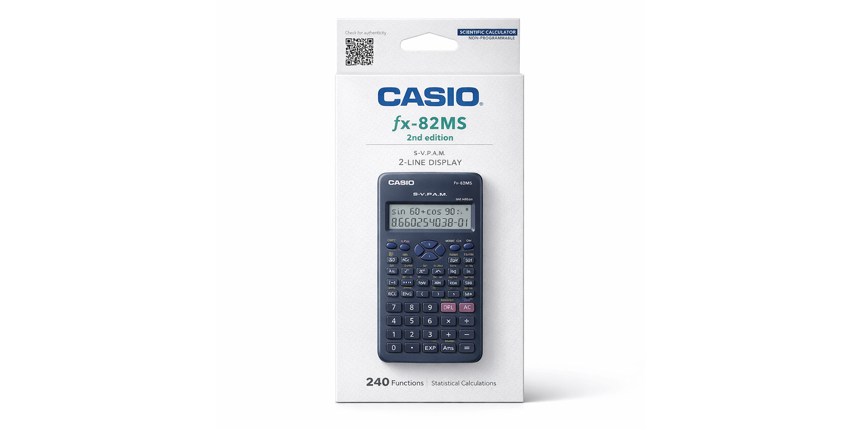 ماشین حساب کاسیو FX-82-MS
