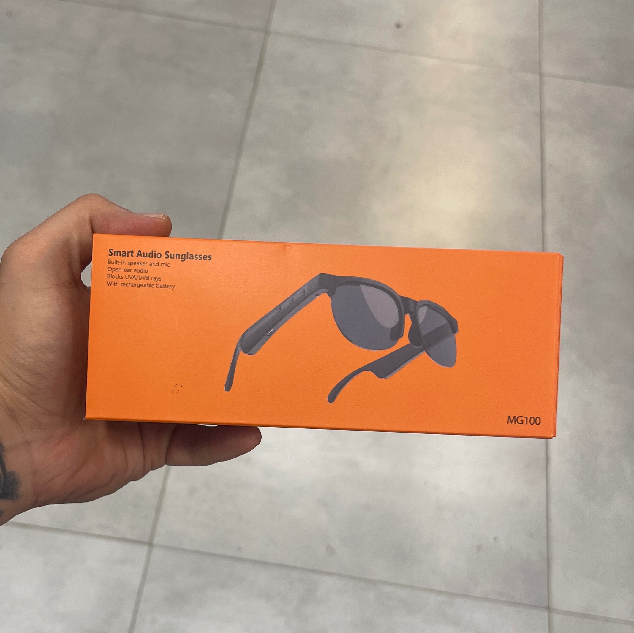 عینک اسپیکردار mg100