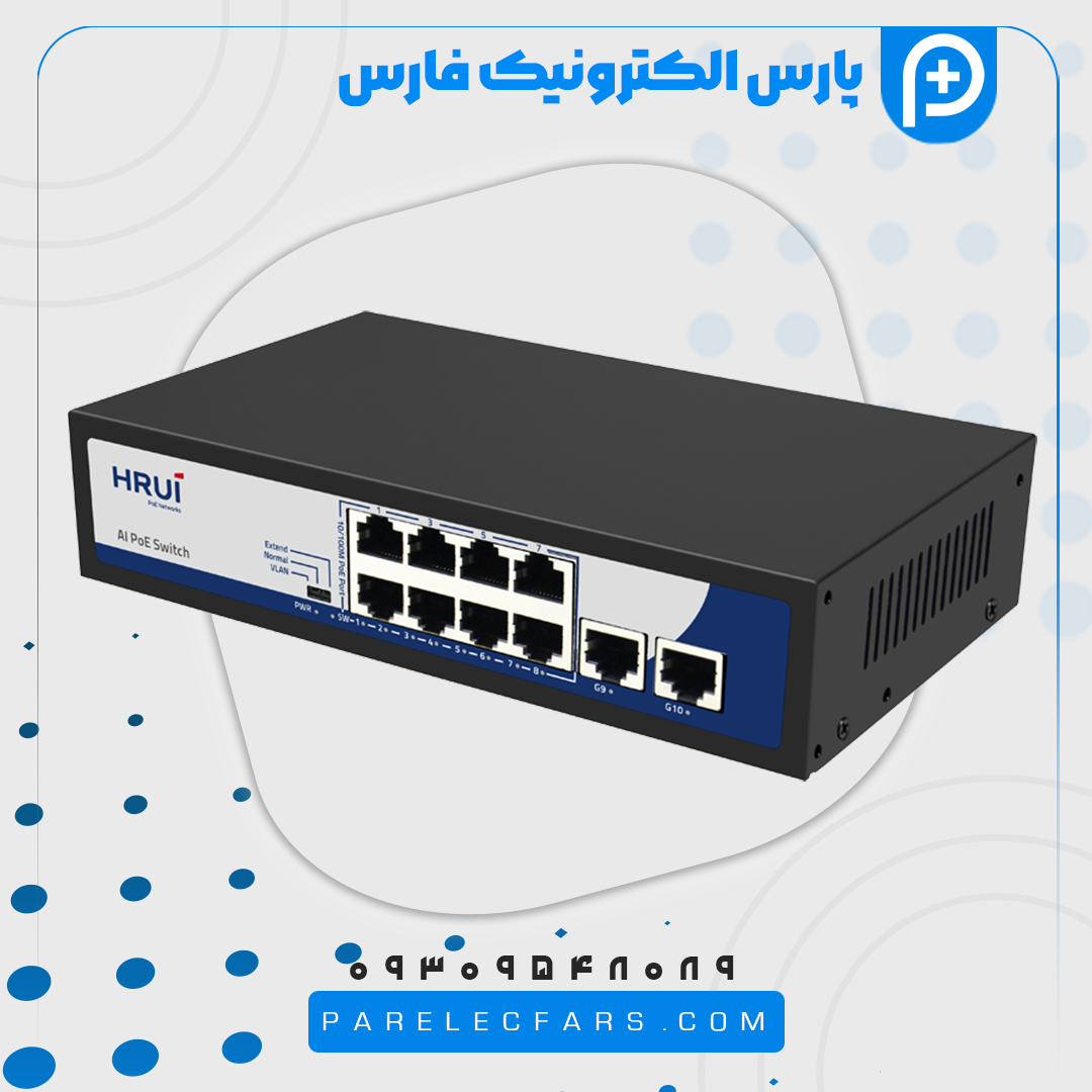 سوئیچ PoE HRUI HR900-AF-82N