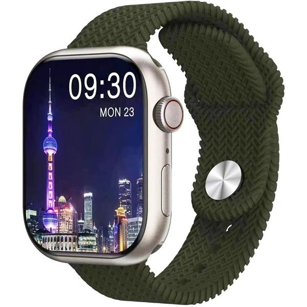 ساعت هوشمند 46 میلی متری ویرفیت مدل HK11 PRO-A با دو بند سیلیکونی و پارچه ای