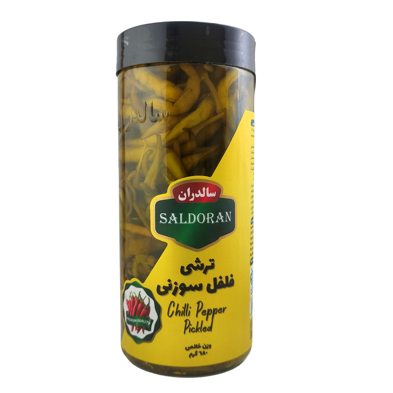 ترشی فلفل سوزنی سالدران - 680 گرم