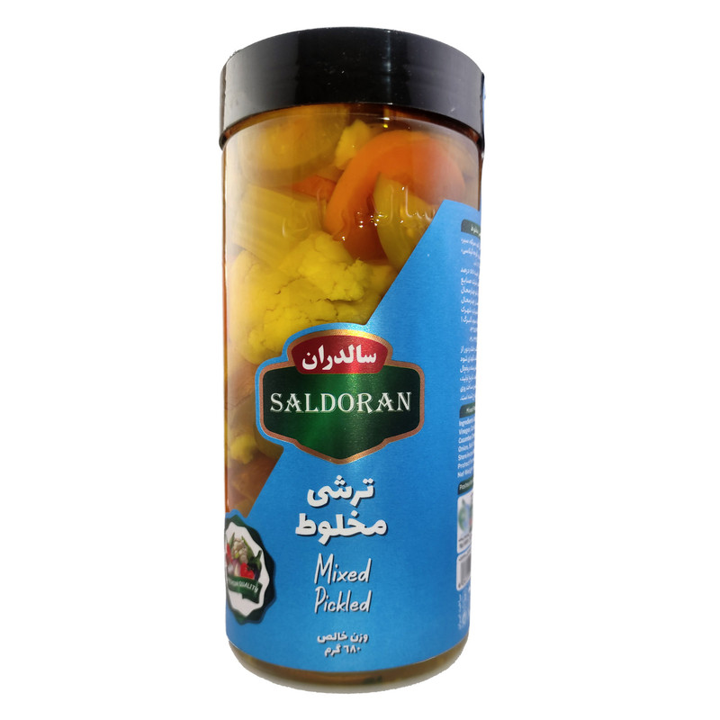 ترشی مخلوط سالدران - 680 گرم