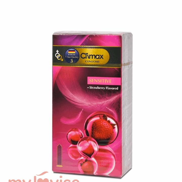 کاندوم کلایمکس مدل Sensitive 3 بسته 12 عددی