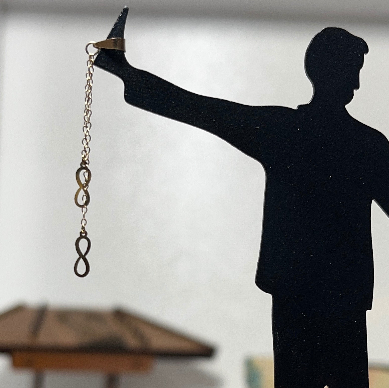 آویز طلا 18عیار طرح بی نهایت اقساط