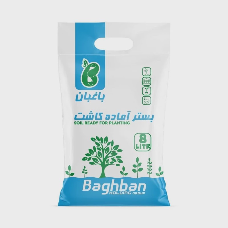 خاک گیاهان آپارتمانی 8 لیتر باغبان