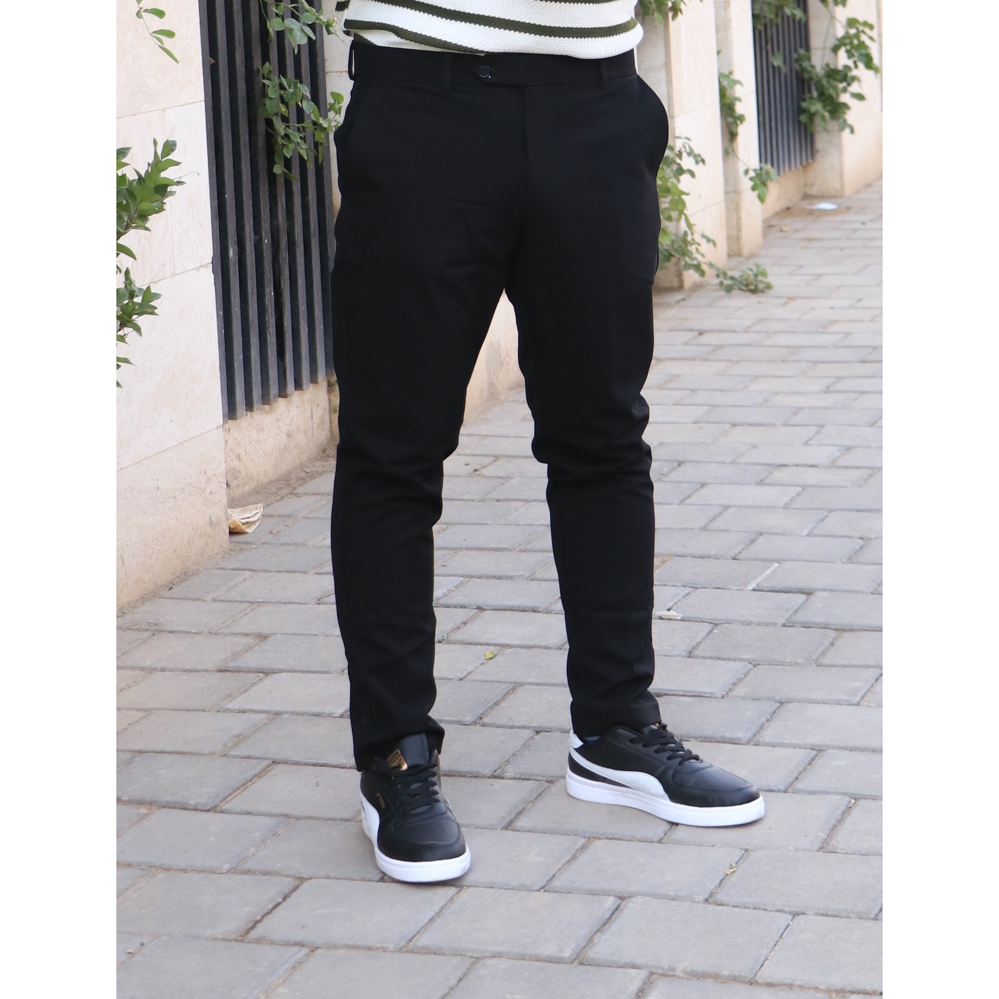 شلوار پارچه ای مردانه پارچه بزیاق ترک