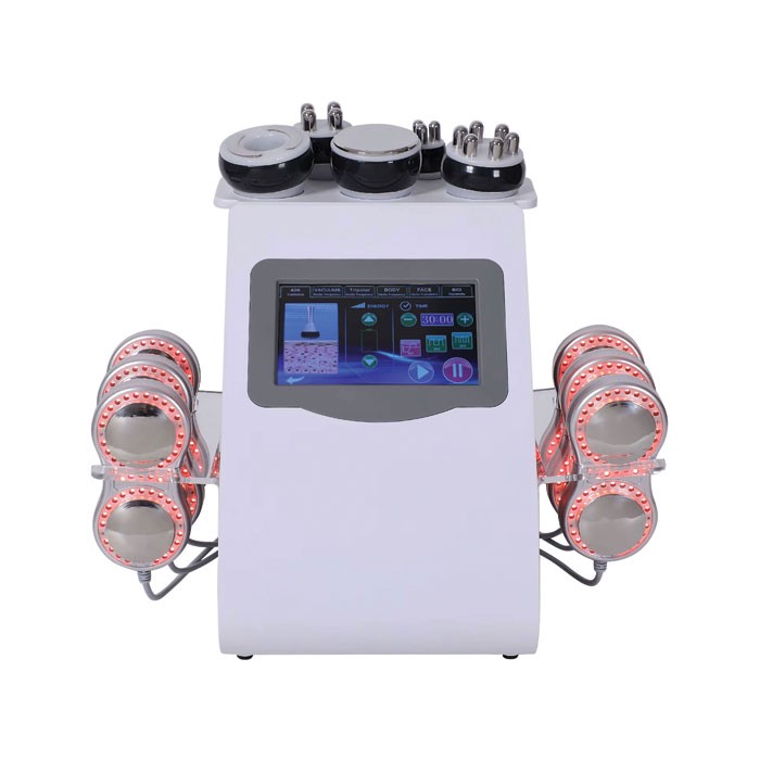 دستگاه لاغری آر اف کویتیشن 6 کاره 80K همراه پد EMS گرید A