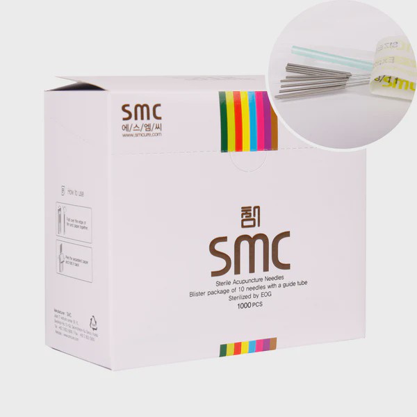 سوزن طب سوزنی 50 0٫3 SMC(بسته استریل شده ده عدد سوزن همراه با گاید)