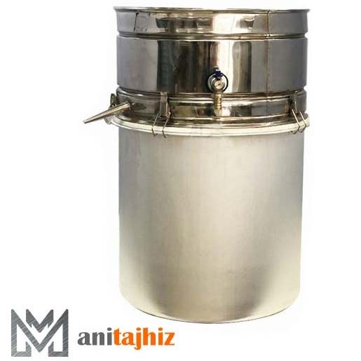 گلاب گیر 40 لیتری (دستگاه تقطیر) استیل مدل GOLAB 40