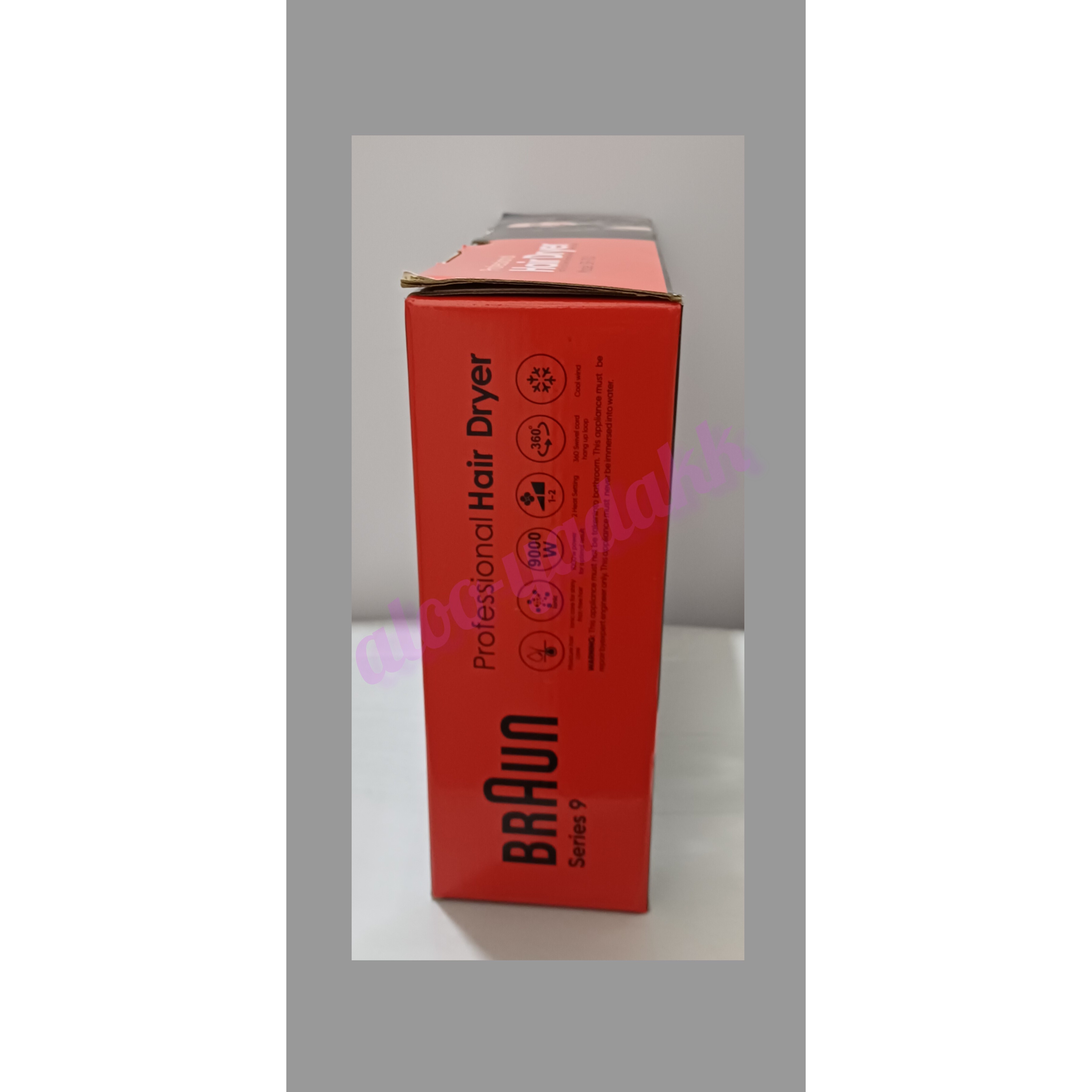 سشوار مو BRAUN مدل BR-700 (پرقدرت و کم صدا)