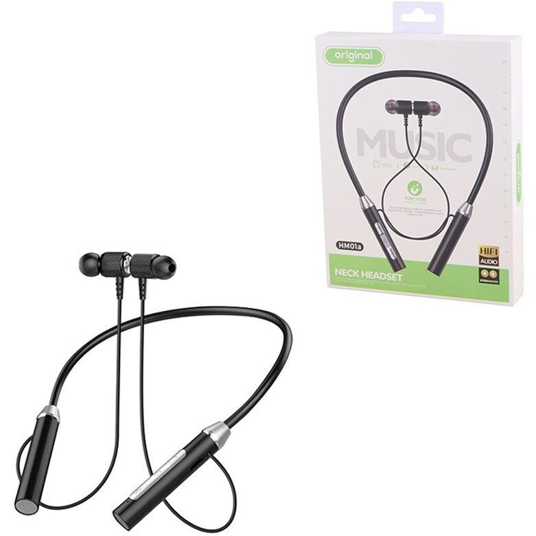 هندزفری بلوتوث گردنی HM01A مدل Neck Headset