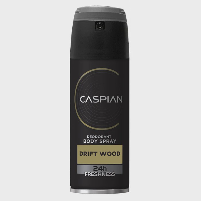 اسپری دئودورانت مردانه کاسپین مدل drift wood حجم 150 میلی لیتر