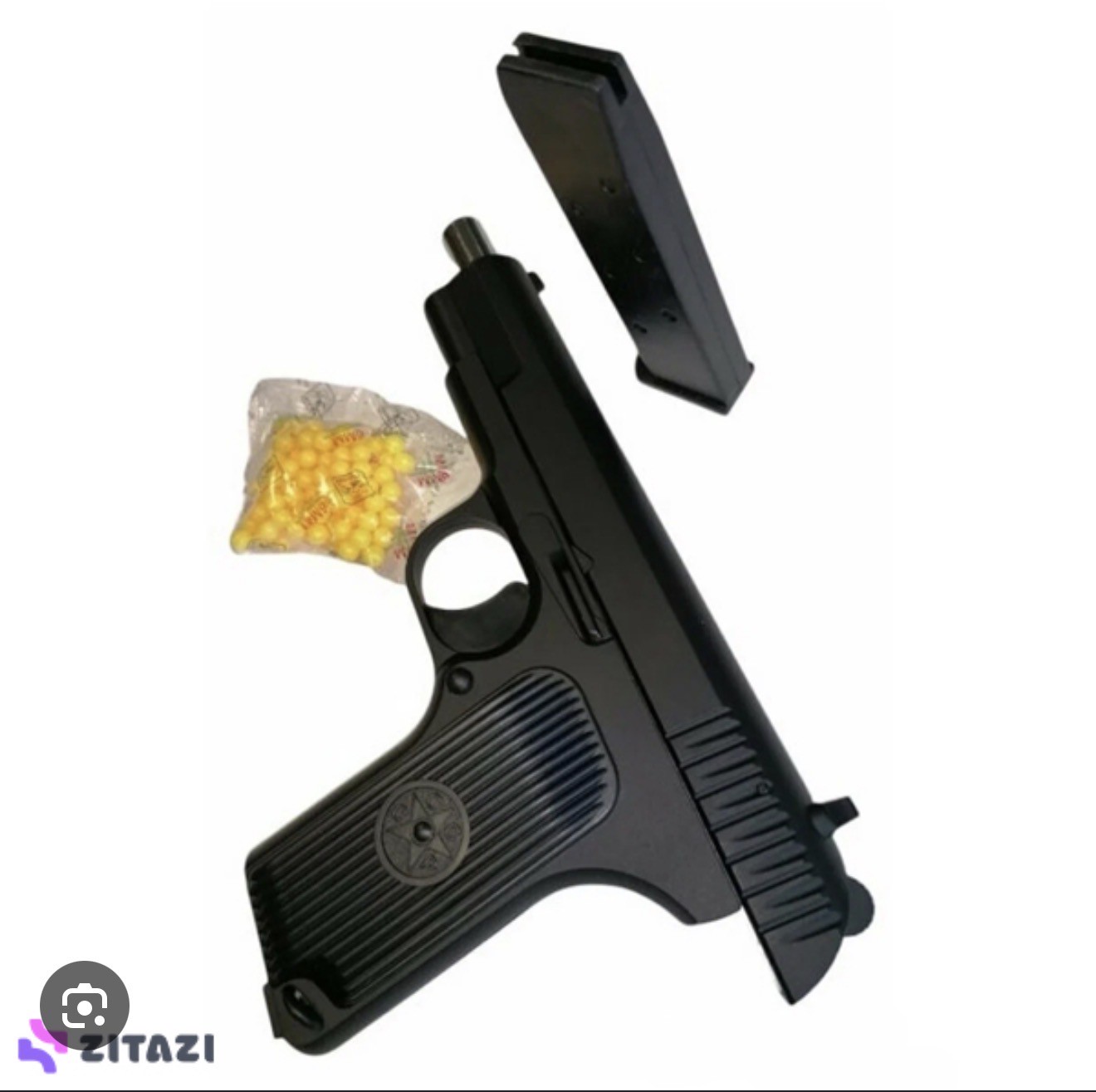 تفنگ بادی کلت اسباب بازی کد C12 قسطی