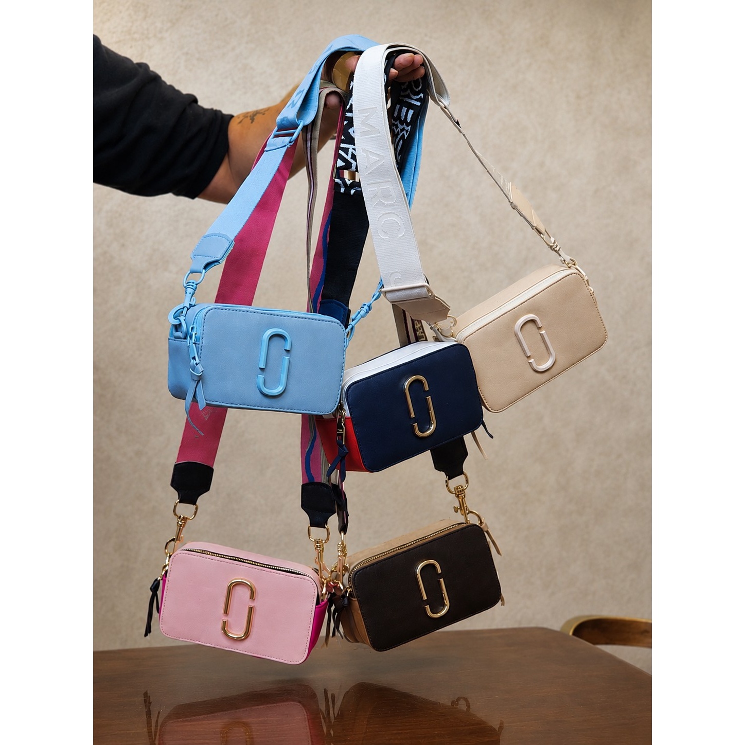کیف زنانه و دخترانه اسپرت مارک جاکوبز (marc jacobs) در رنگبندی