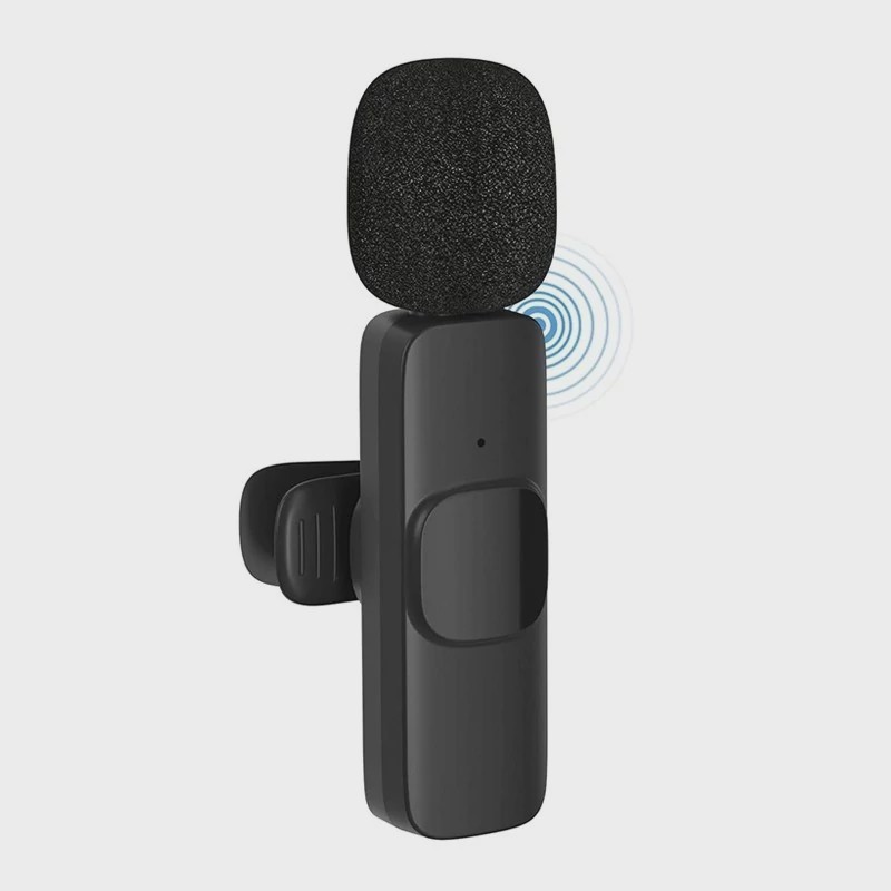 میکروفن یقه ای بی سیم مدل K9 Type-C با تبدیل Lightning