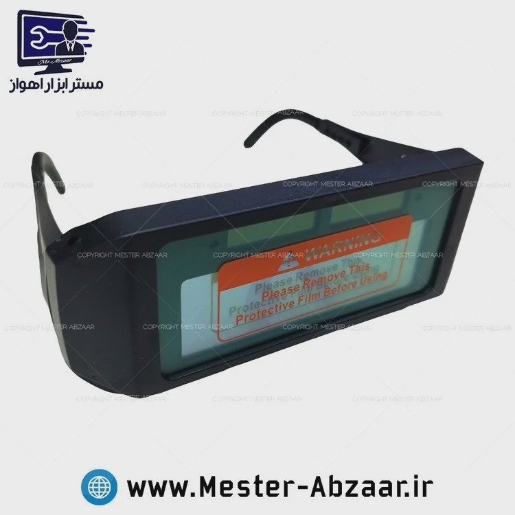 عینک جوشکاری اتوماتیک برند اصلی و قدیمی ادون مدل شیشه عینک اتومات EDON TX-019 عینک جوشکاری ادون، ساخته شده از مواد PVC