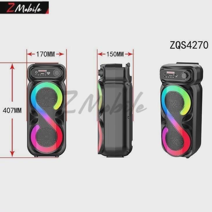اسپیکر شارژی zqs 4273