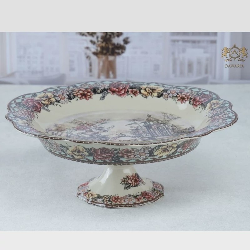شیرینی خوری پایدار چینی BAVARIA مدل دالبر گاردن دیت 146A با ارسال رایگان