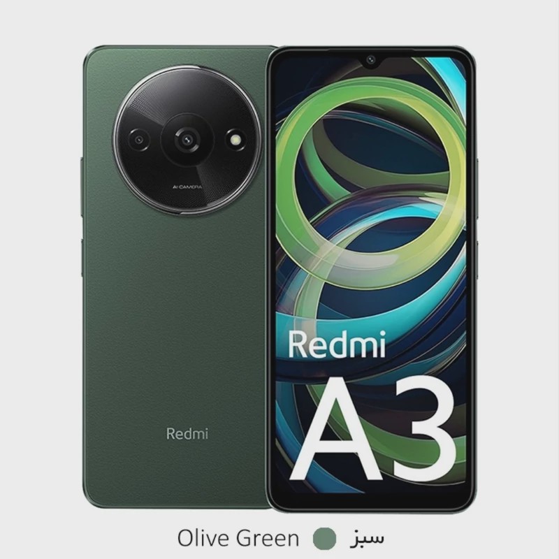 گوشی موبایل شیائومی مدل Redmi A3 ظرفیت 128 گیگابایت رم 4 گیگابایت