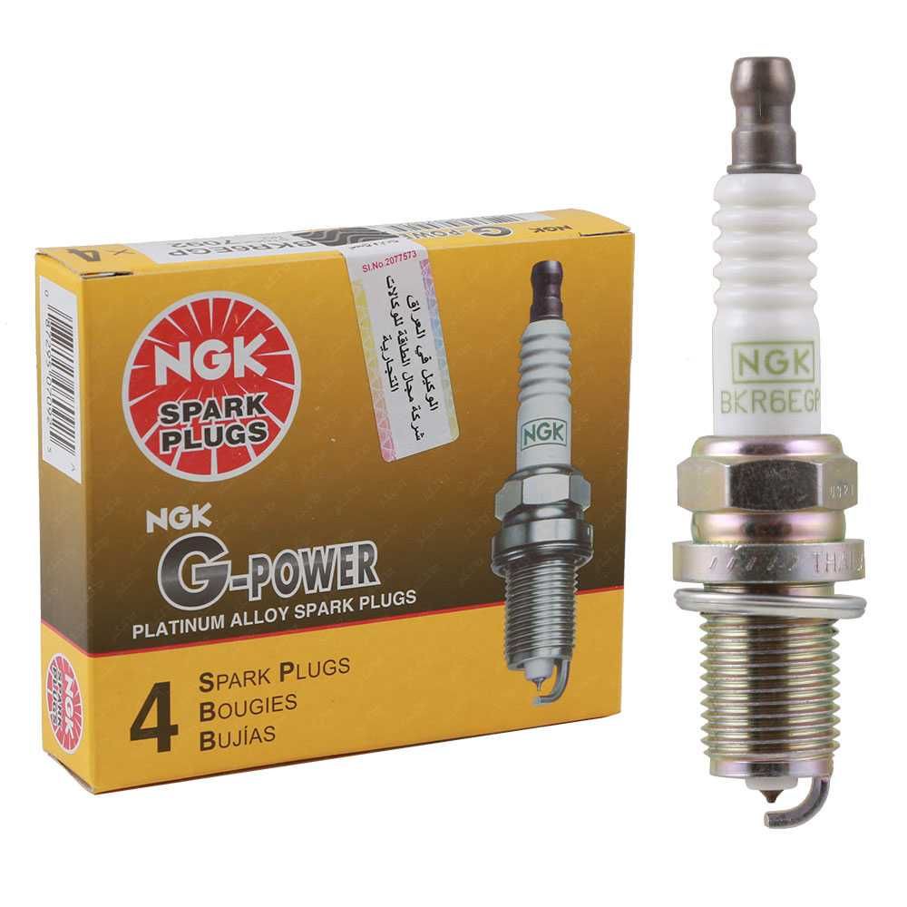 شمع موتور ان جی کا ( دست 4 عددی ) G POWER پایه کوتاه 7092 NGK