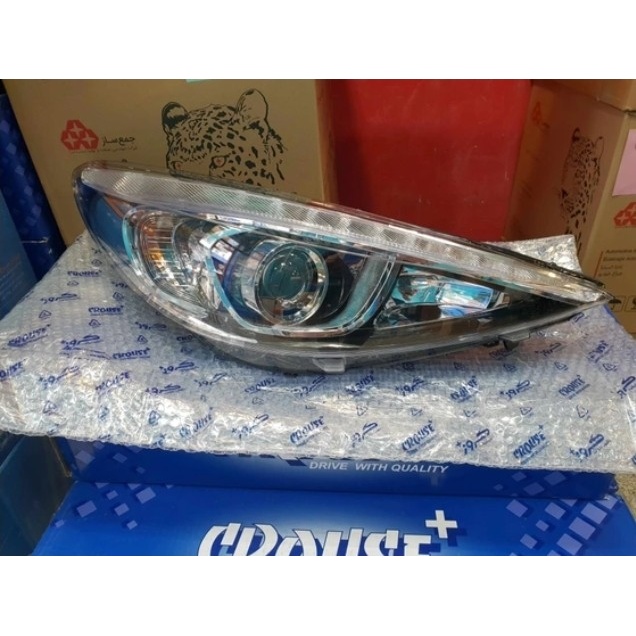 چراغ جلو راست 206 بدون لامپ و موتور کروز