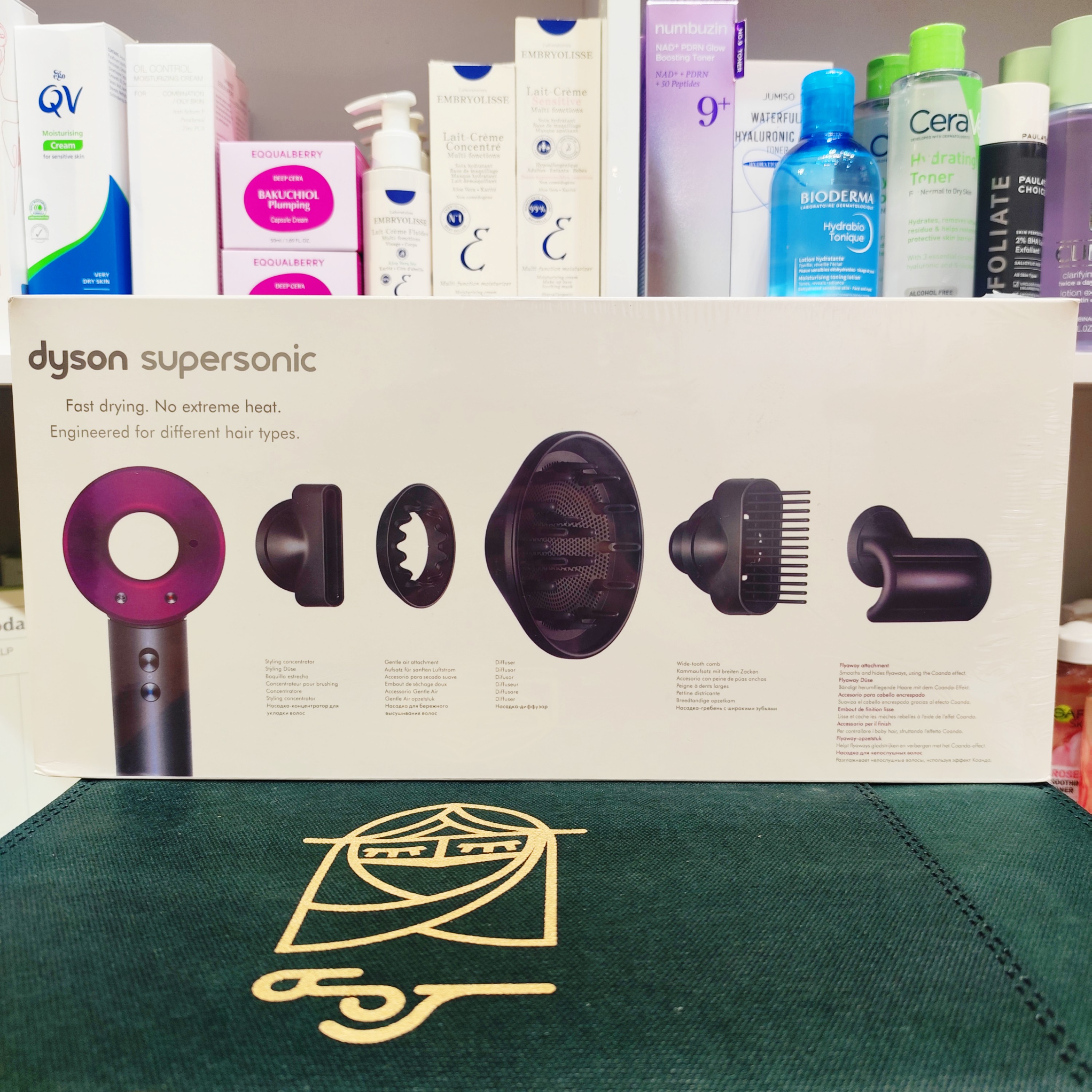 سشوار دایسون Dyson Supersonic HD07 سشوار حرفه ای بدون آسیب حرارتی برای خشک کردن و حالت دادن مو