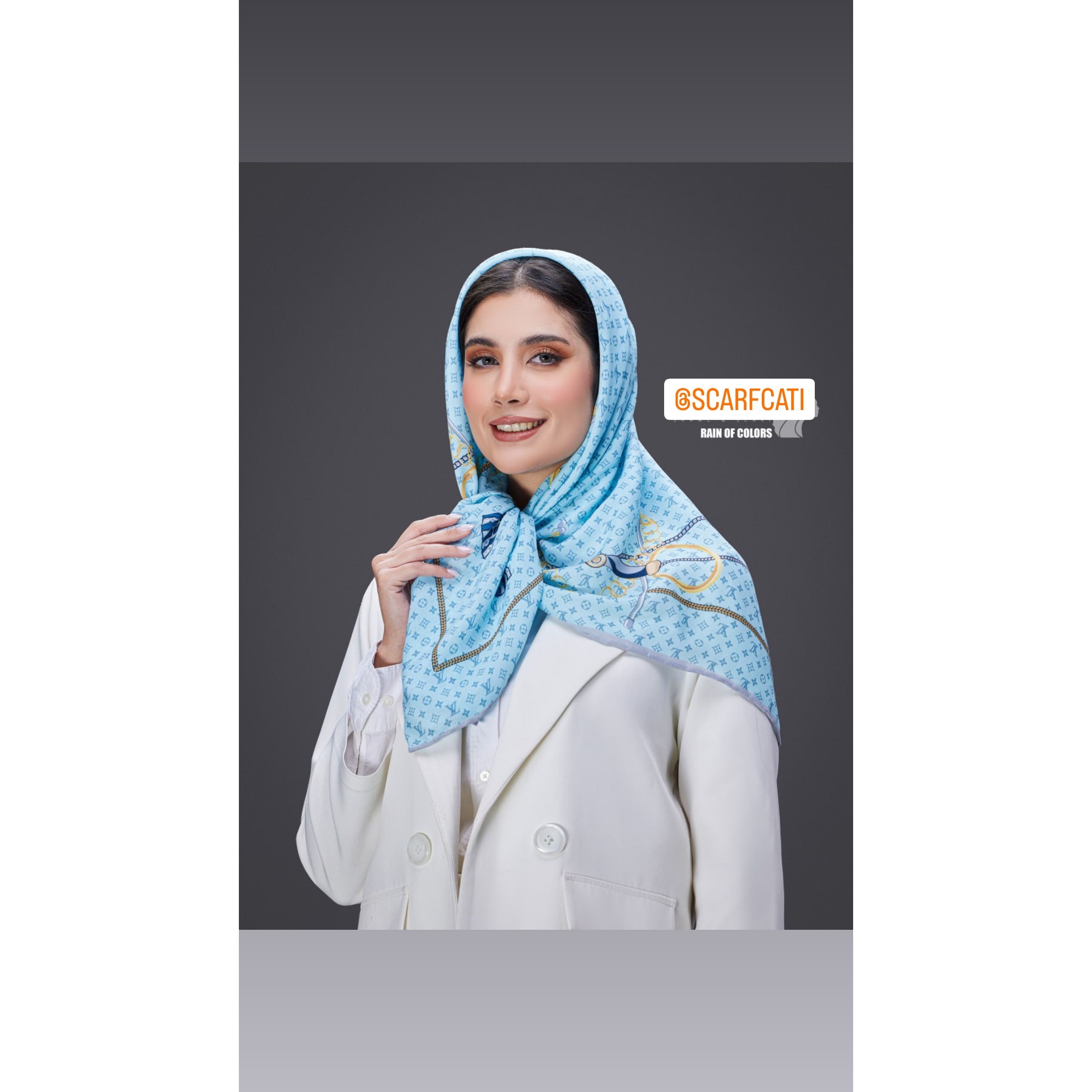 روسری نخ لوگانو مینی