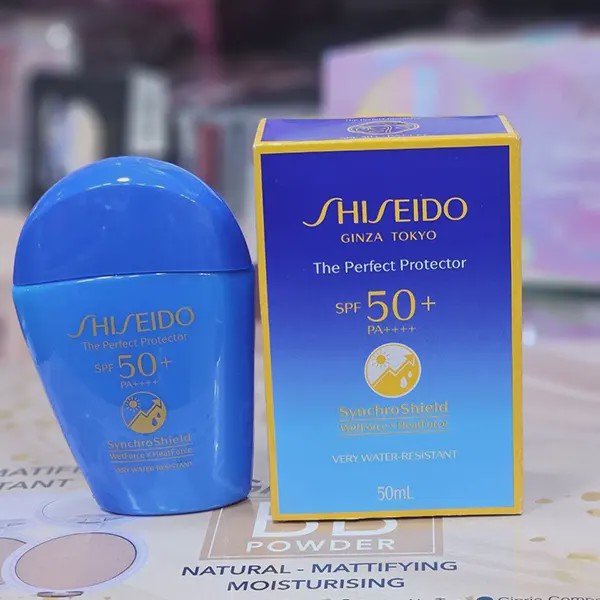 ضد آفتاب شیسدو SPF 50 حجم 50 میلی لیتر