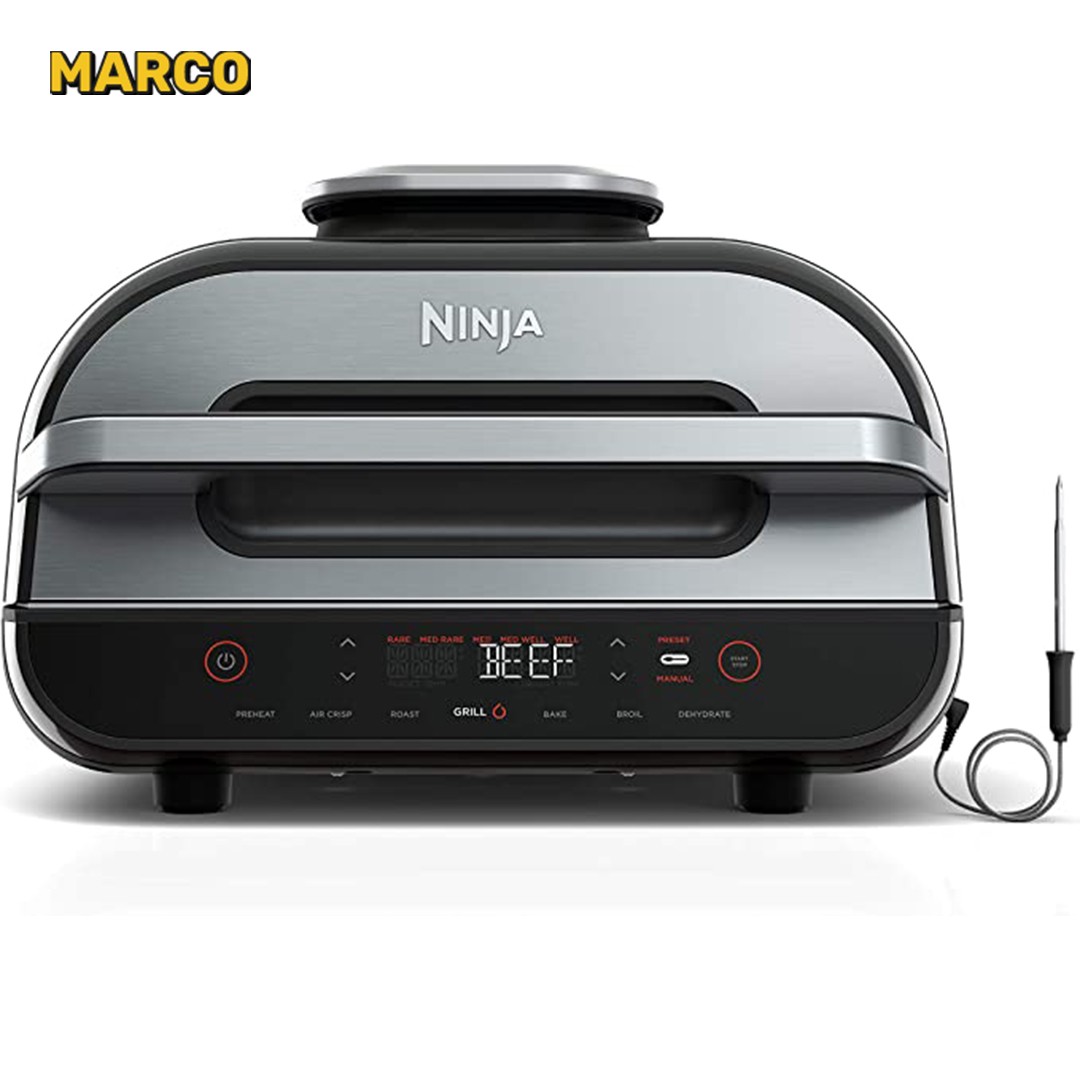 دستگاه گریل و ایرفرایر 6 کاره نینجا Ninja AG551 Foodi Smart ارسال فوری