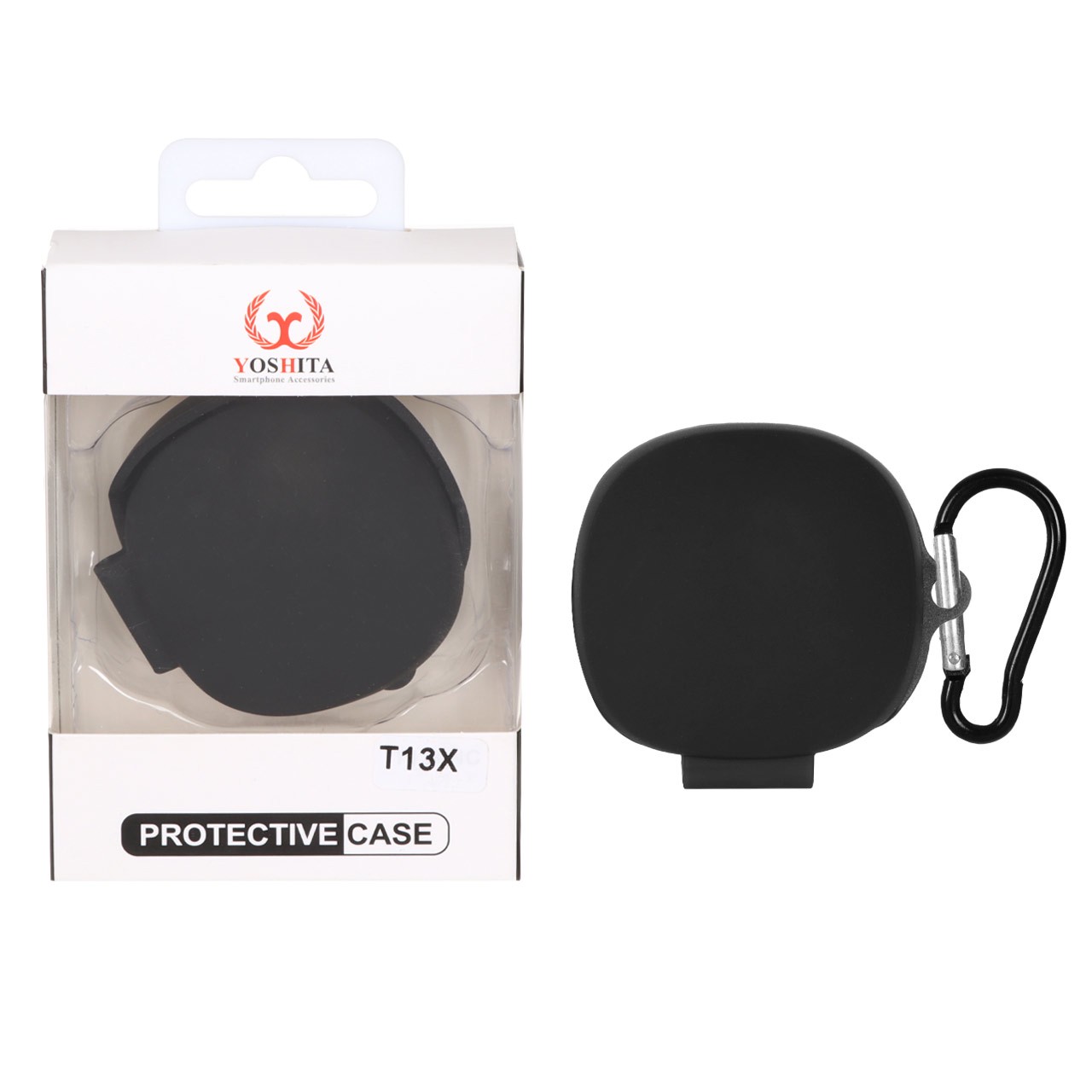 کاور سیلیکونی ایرپاد کیوسی وای پاک کنی اورجینال درجه یک Yoshita مدل QCY T13X