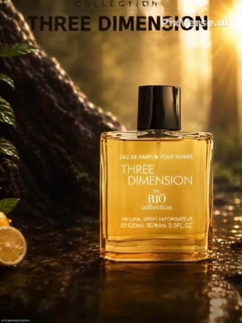 تق ریو Rio Collectionعطر مردانه ریو کالکشن تری دیمنشن رایحه مرکباتی با حجم 100 میل (تق هرمس)