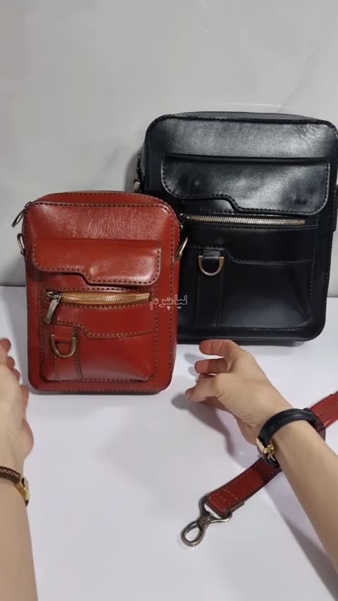 کیف اسپرت چرمی دستدوز