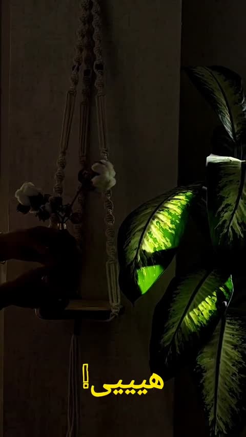 آویز گل مهره دار مکرومه