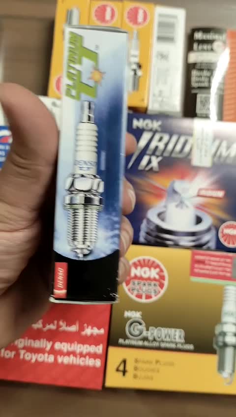 شمع موتور سوزنی پژو 206 تیپ 2 پایه کوتاه دابل پلاتینیوم دنسو اصلی PK20TT-4504