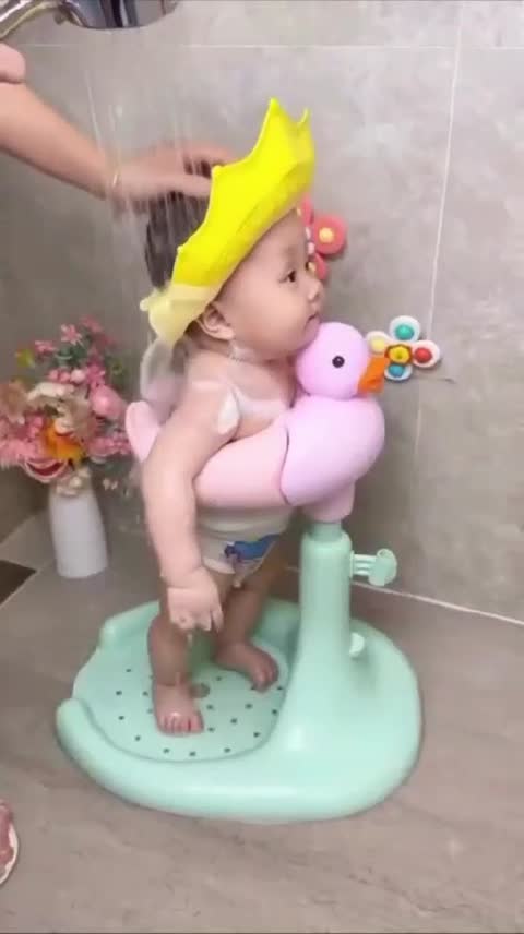 کلاه حمام کودک تاجی
