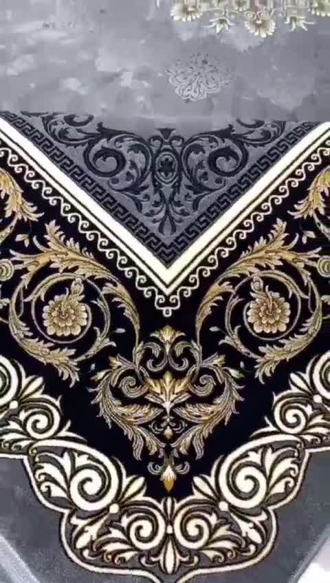 فرش ماشینی کاشان،1200شانه آکریلیک،تراکم 3600،رستا دودی،کف ساده،6 متری (طبق سفارش مشتری)