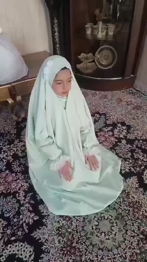 چادر جشن تکلیف پک کامل مدل صدفی جنس کرپ الیزه